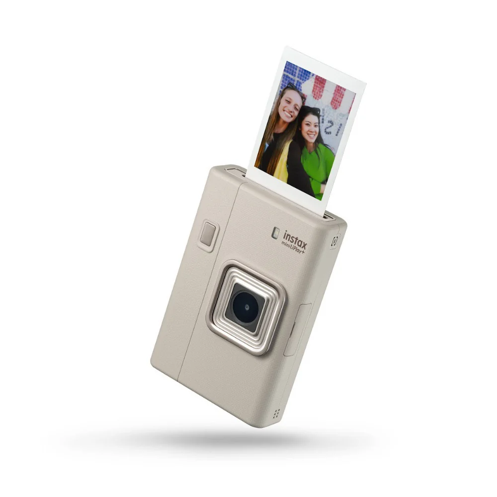 Fujifilm Instax Mini LiPlay+ Hybrid Instant Camera and Smartphone Printer (Sand Beige) - Image 7