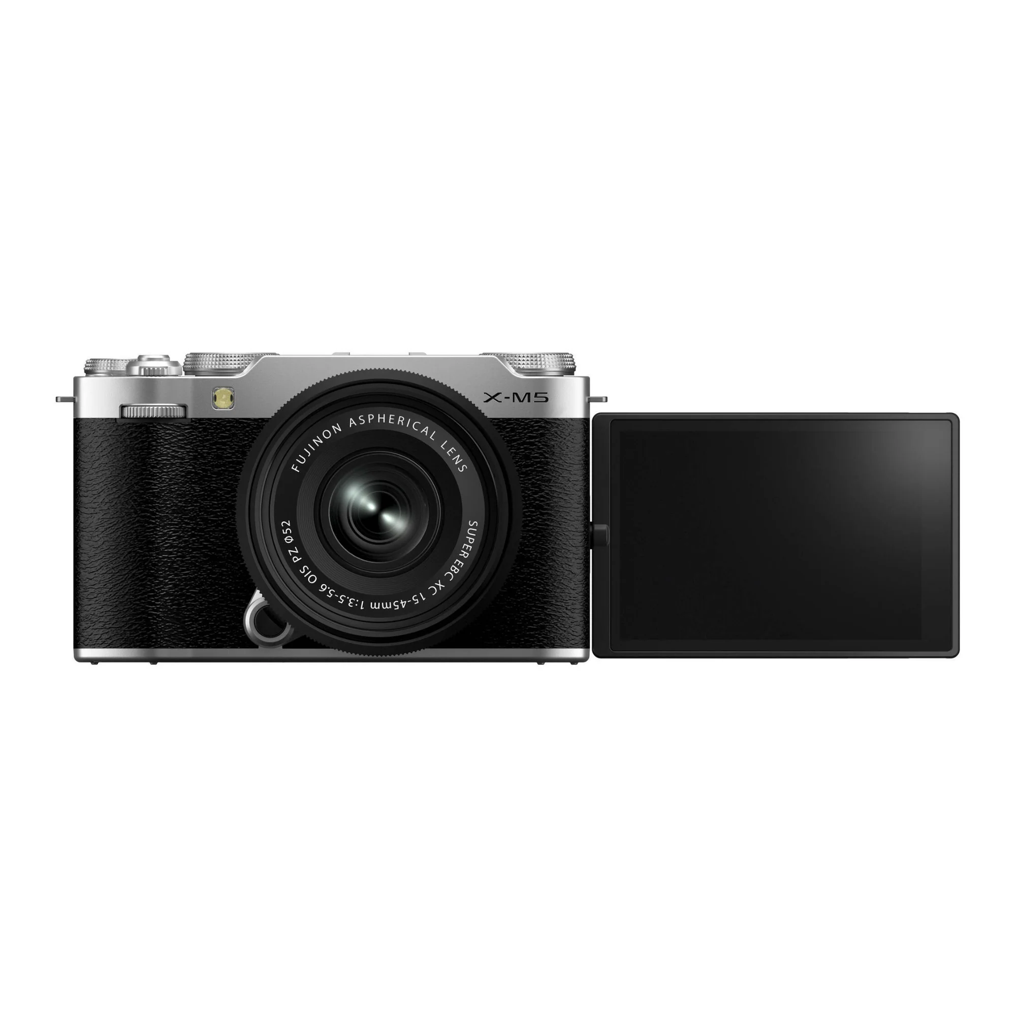FUJIFILM X-M5 Mirrorless Camera with XC 15-45mm f/3.5-5.6 Lens (Silver) - Image 10