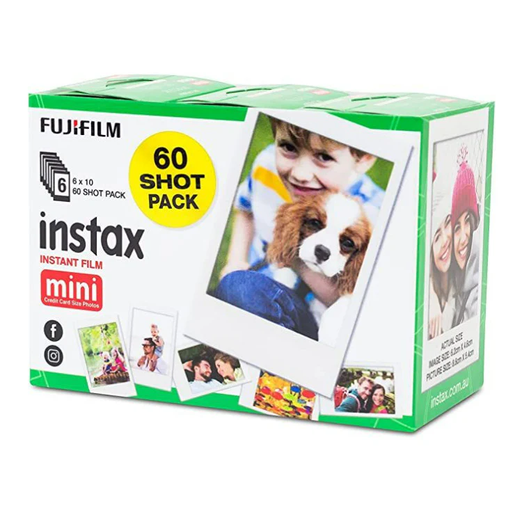 Fujifilm Mini Film Value Pack for instax Mini Cameras (60 Exposures) - Image 2