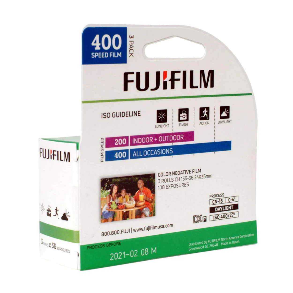 Fujifilm Fujicolor Superia X-TRA 400 Color Negative Film (3-Pack) - Image 3