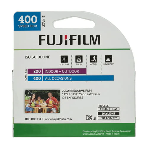 Fujifilm Fujicolor Superia X-TRA 400 Color Negative Film (3-Pack) - Image 8