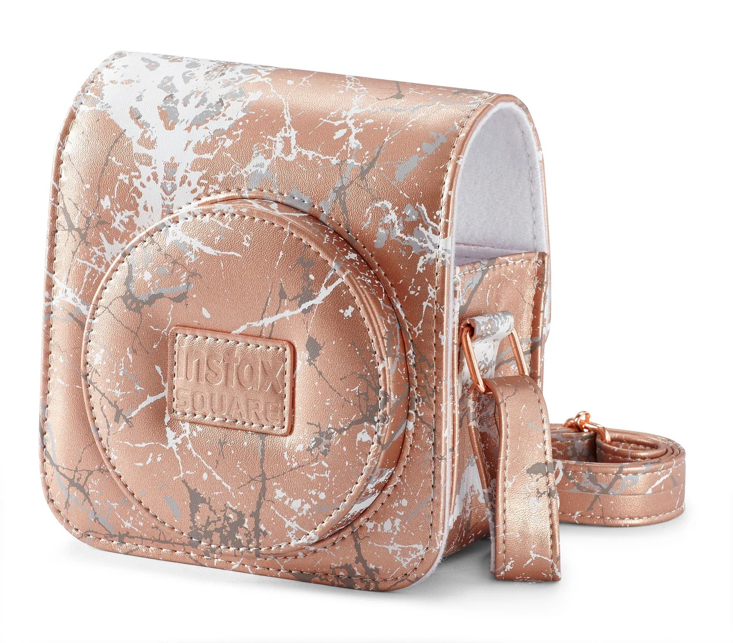 Fujifilm Instax Square SQ6 Camera Case (Blush Gold Marble) - Image 4