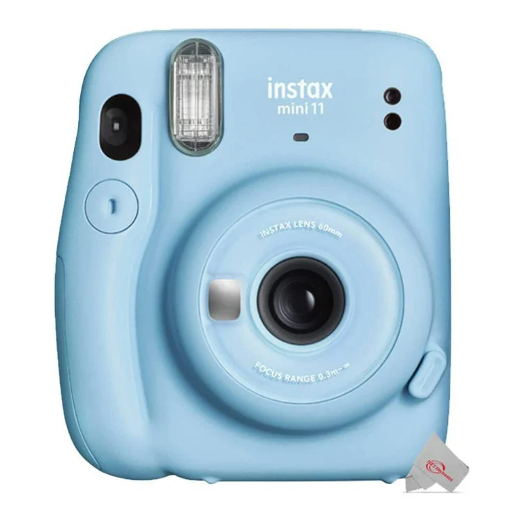 Fujifilm Instax Mini 11 Instant Film Holiday Camera Bundle (Sky Blue) - Image 2