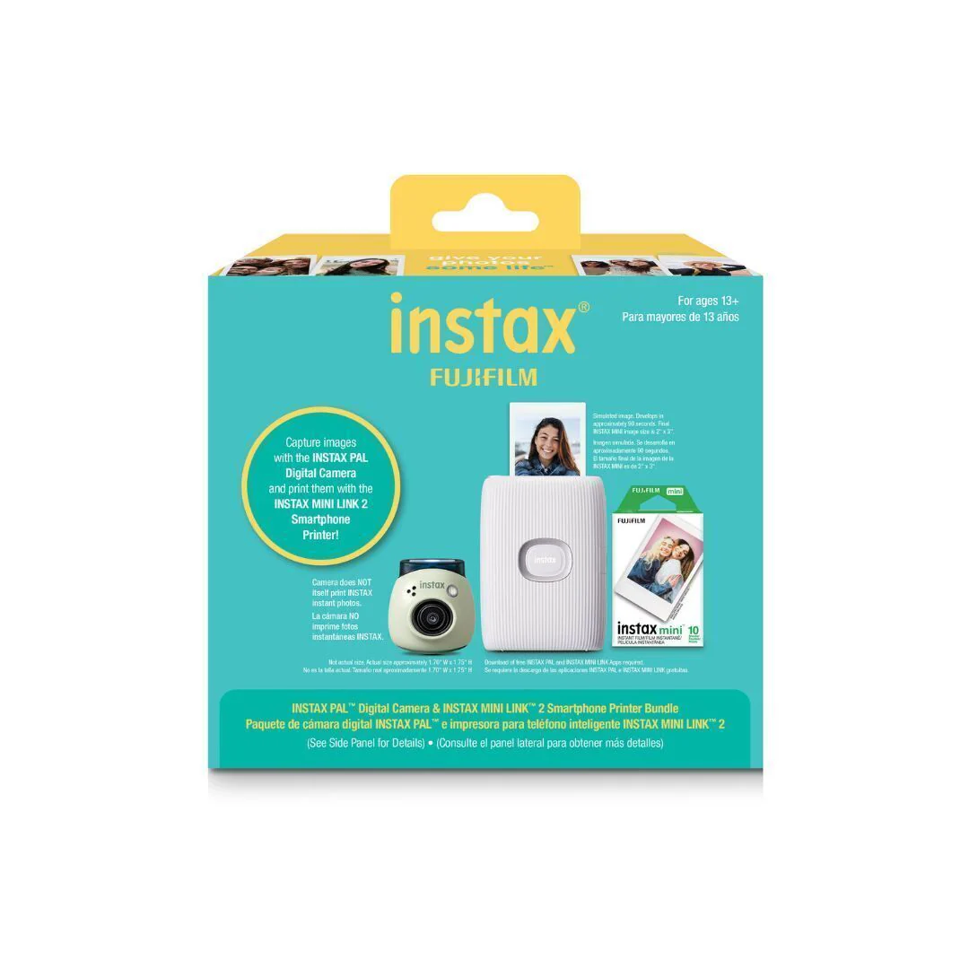 Fujifilm Instax Green Pal Link 2 Camera and Printer Bundle with Soft Lavender Film and Film Kit - Image 9