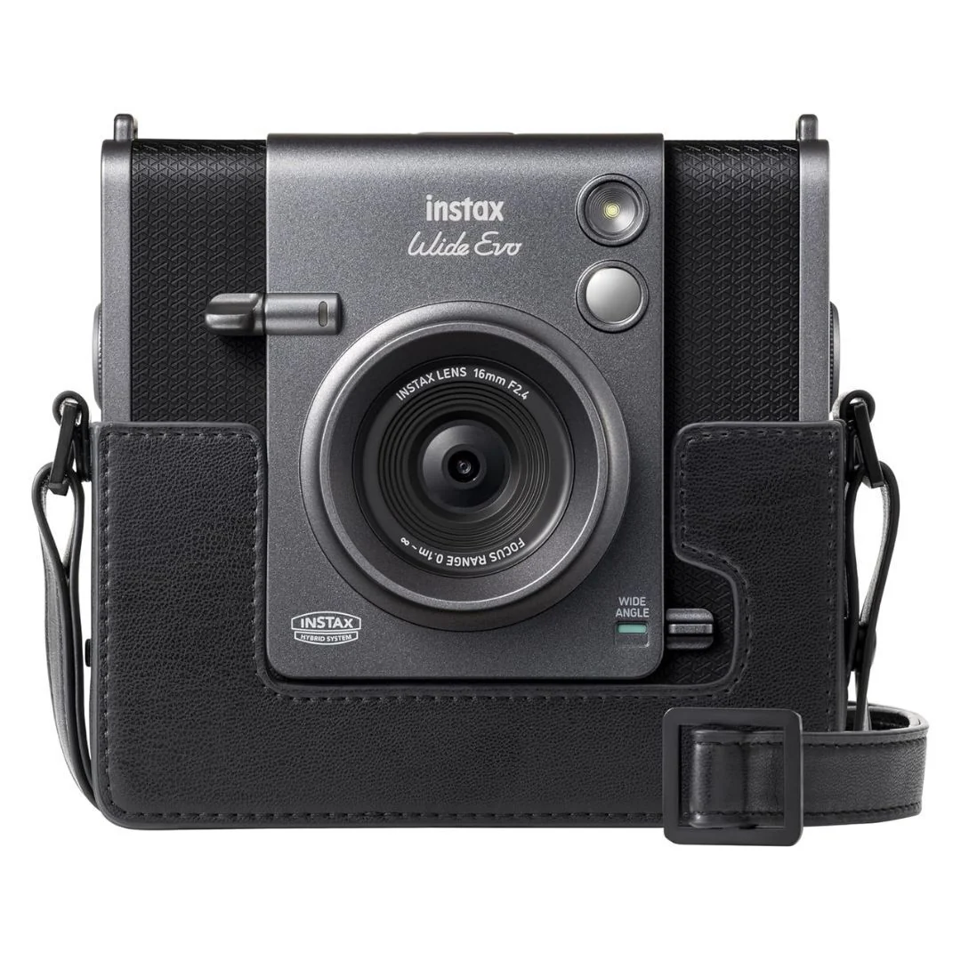 Fujifilm instax WIDE Evo Molded Camera Case with Adjustable Shoulder Strap (Black) - Image 4