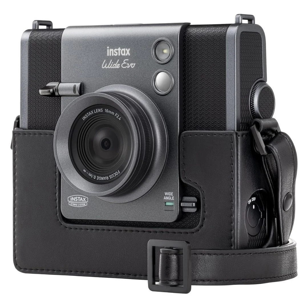 Fujifilm instax WIDE Evo Molded Camera Case with Adjustable Shoulder Strap (Black) - Image 6