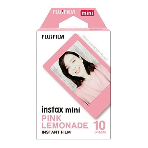Fujifilm Instax Mini Pink Lemonade Film (10 Exposures, 3-Pack) - Image 2