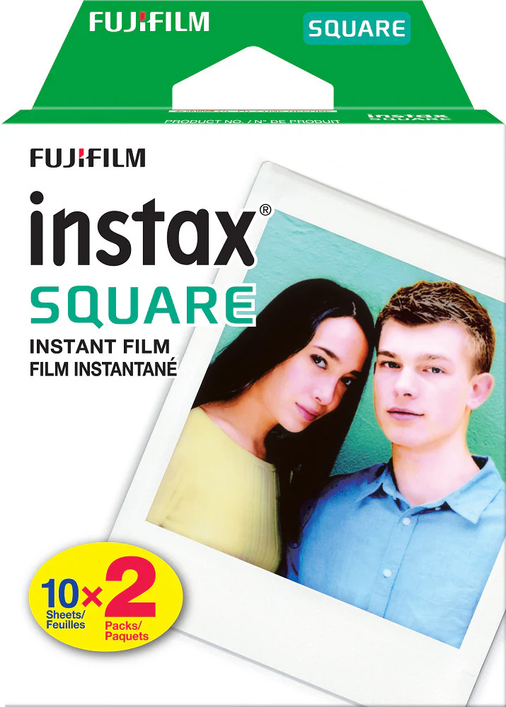 Fujifilm Instax Square Film Twin Pack (40 Exposures) with Case and Storage Box - Image 4