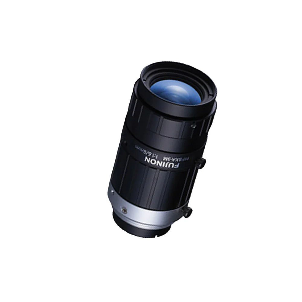 Fujinon HF8XA-5M 2/3-Inch 8mm F1.6 Manual Iris Low Distortion C-Mount Lens - Image 2