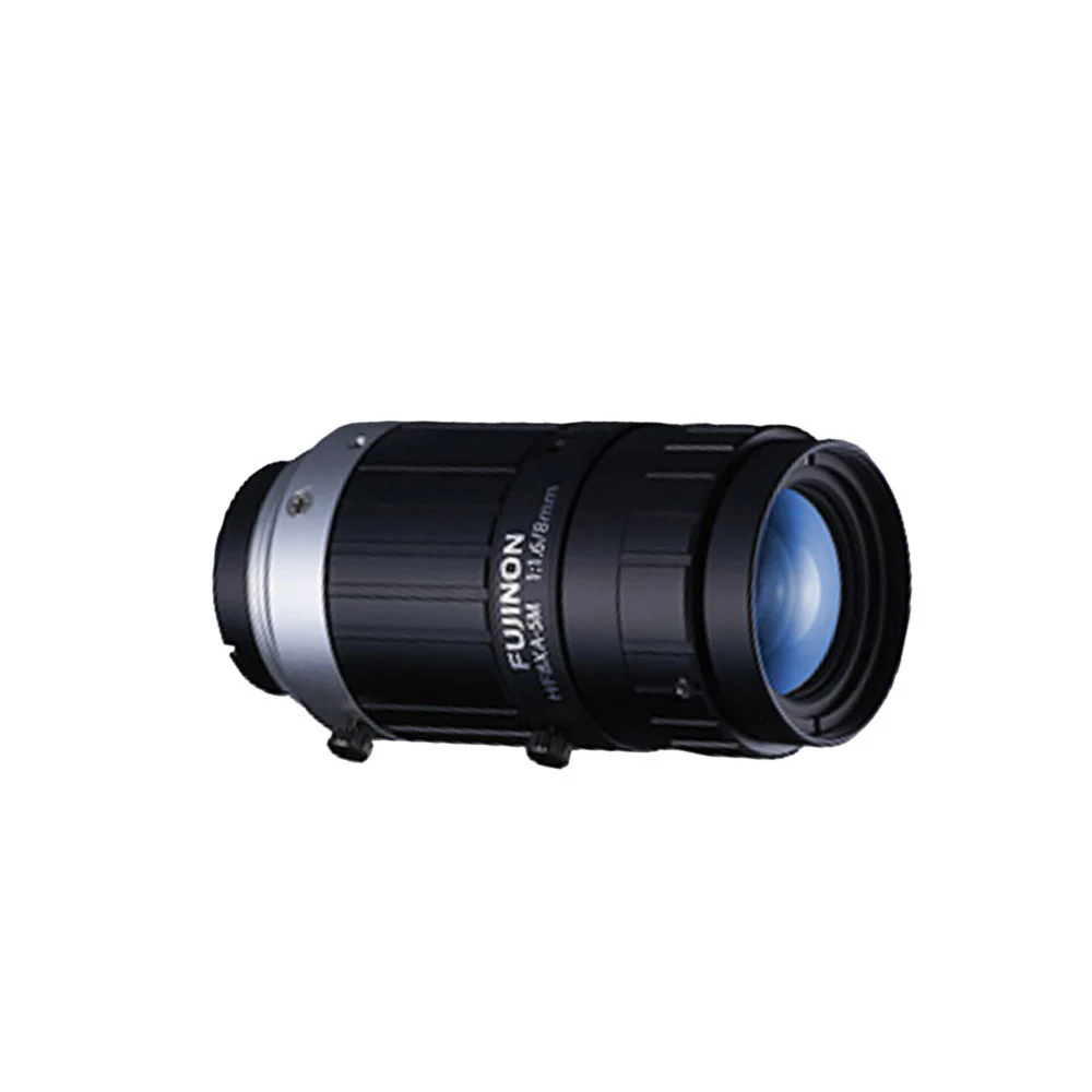 Fujinon HF8XA-5M 2/3-Inch 8mm F1.6 Manual Iris Low Distortion C-Mount Lens - Image 3