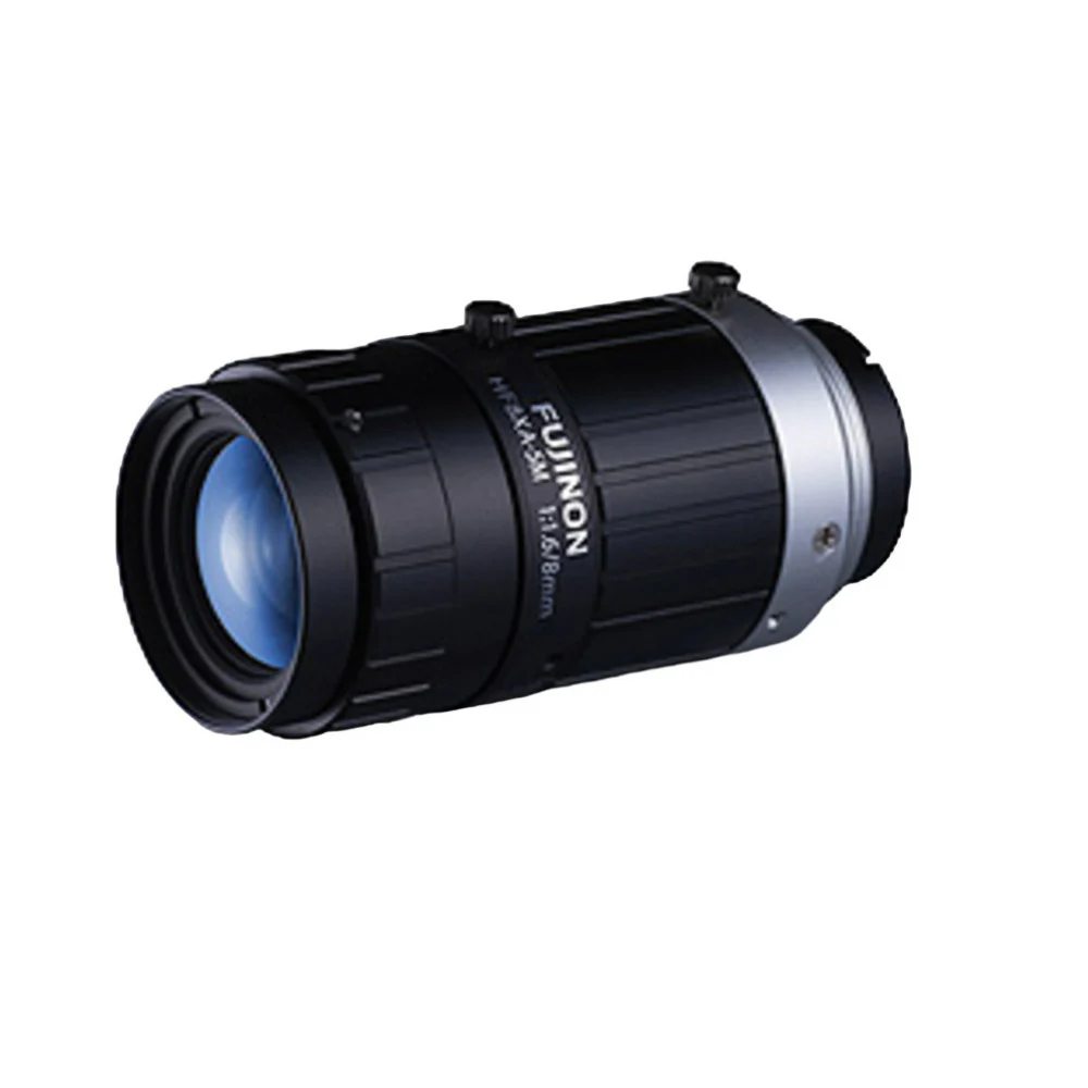 Fujinon HF8XA-5M 2/3-Inch 8mm F1.6 Manual Iris Low Distortion C-Mount Lens - Image 4