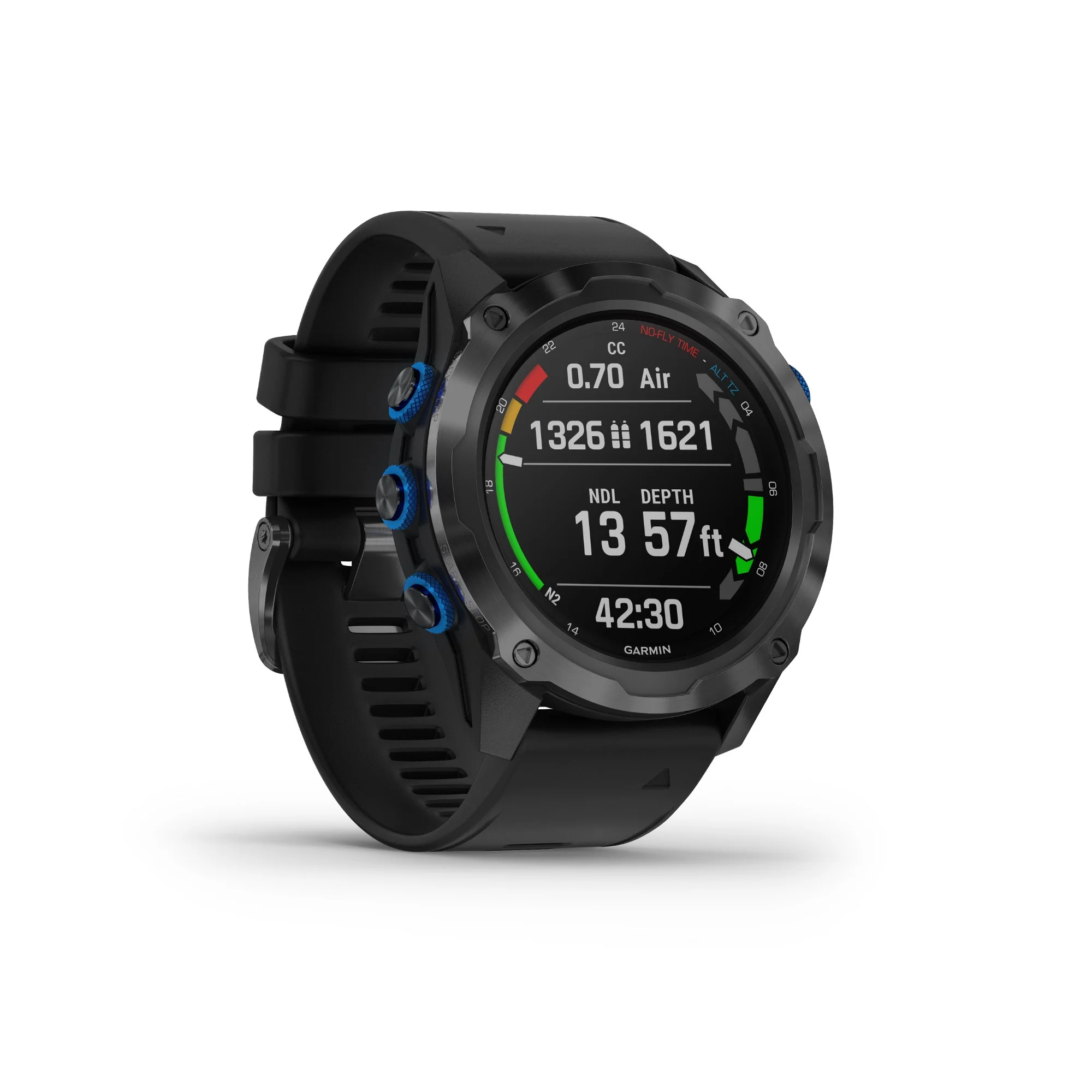 Garmin Descent Mk2i Watch-Style Dive Computer (Titanium with Black Band) - Image 2