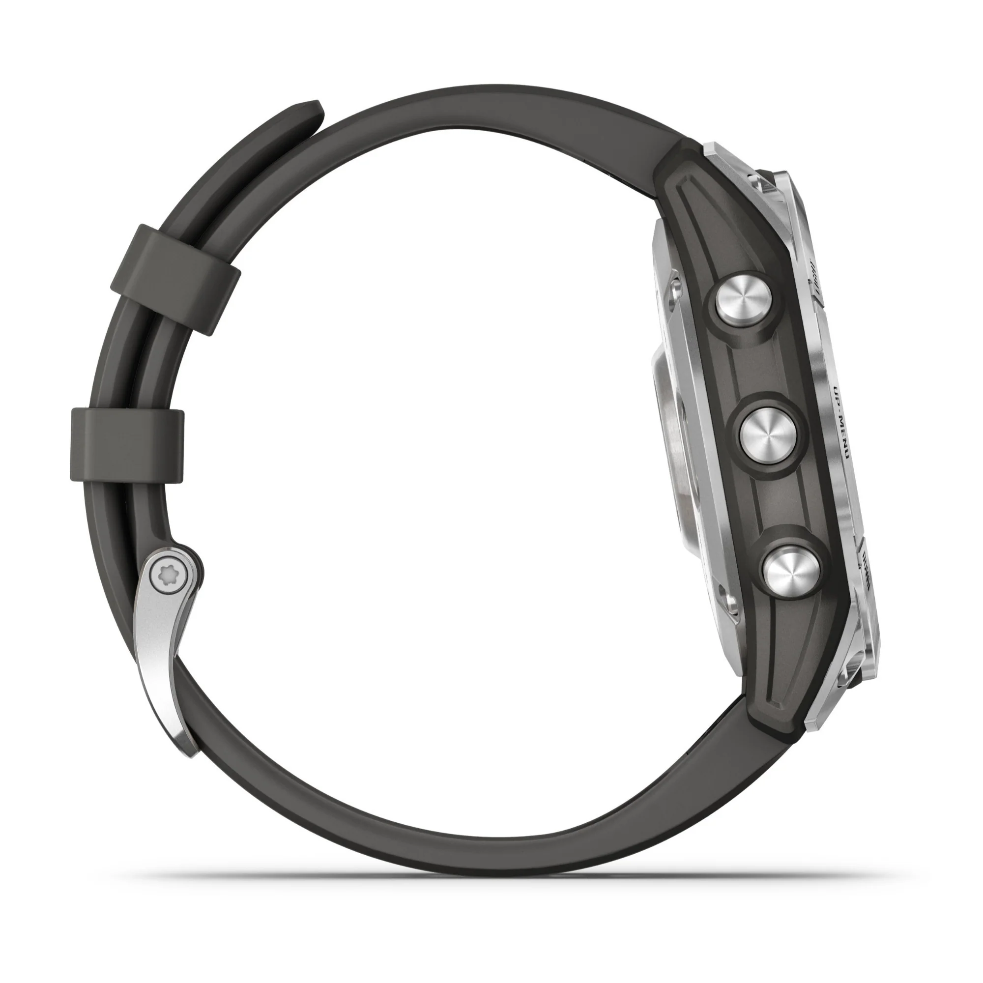 Garmin Fenix 7 Multisport GPS Watch with Graphite Band (Standard Edition Silver) - Image 4
