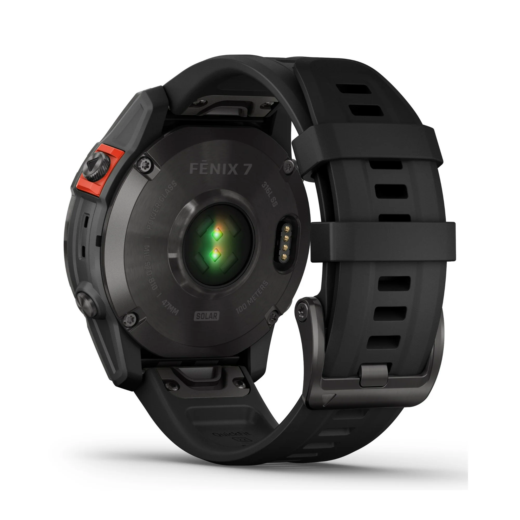 Garmin Fenix 7 Solar (Slate Gray with Black Band) - Image 6
