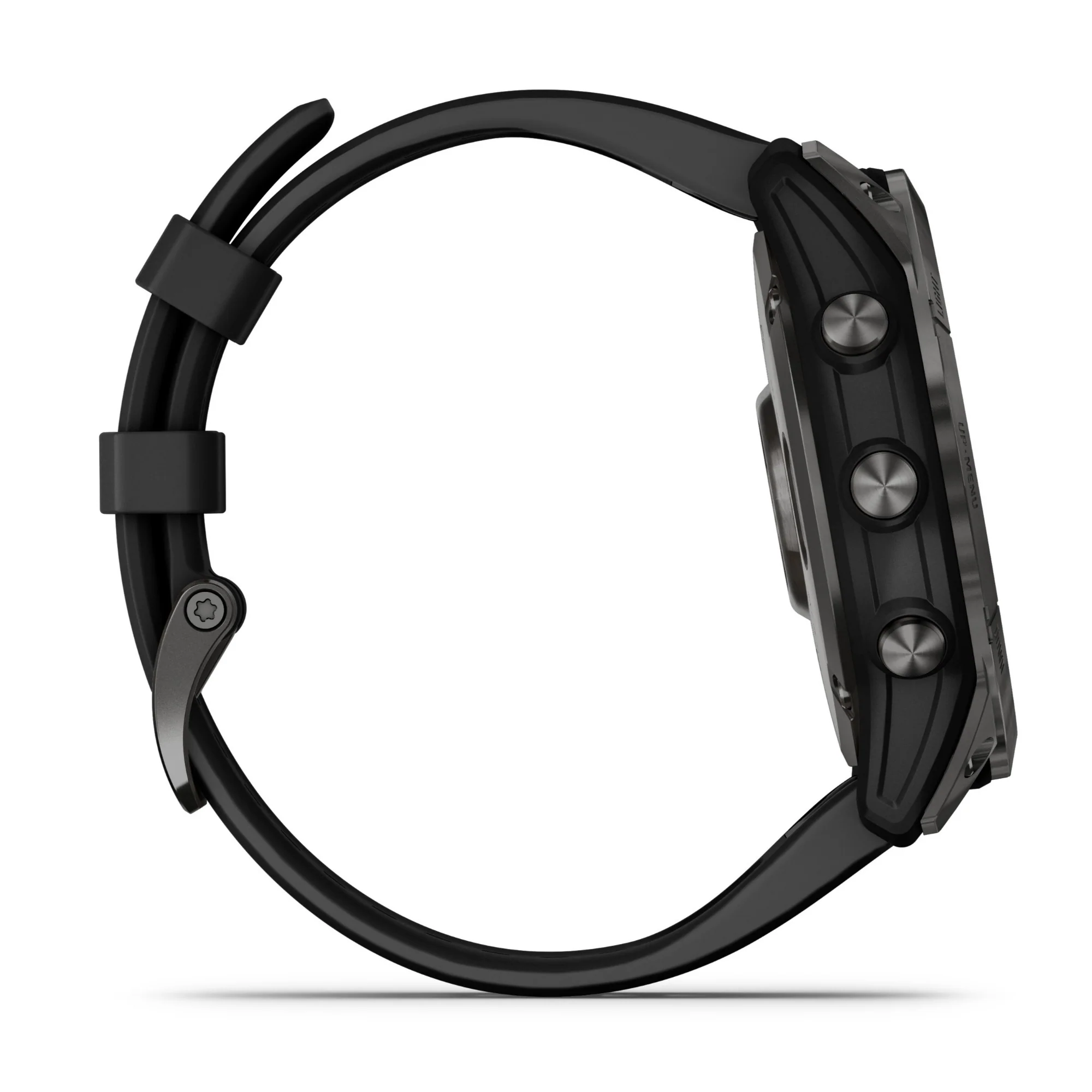 Garmin Fenix 7X Solar GPS Smartwatch with Black Band (Slate Gray) - Image 4