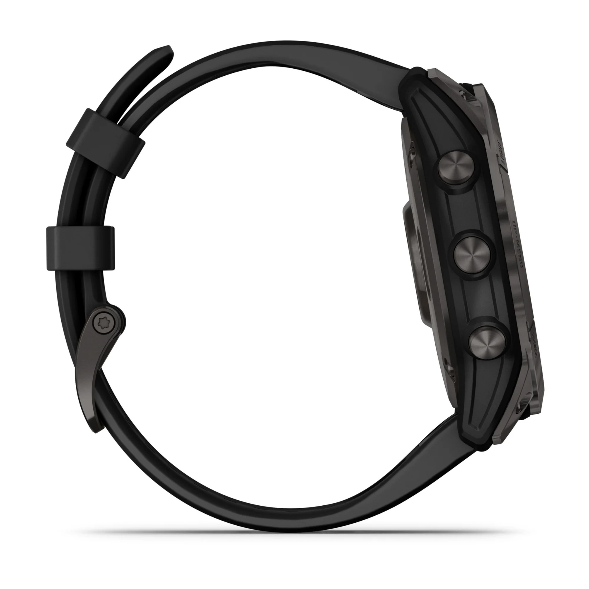 Garmin Fenix 7X Sapphire Solar GPS Smartwatch with Black Band (Carbon Gray) - Image 4