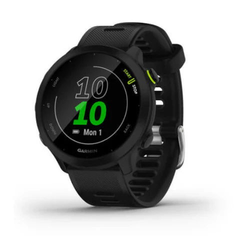 Garmin Forerunner 55 GPS Running Smartwatch (Black) with Charging Stand - Image 2