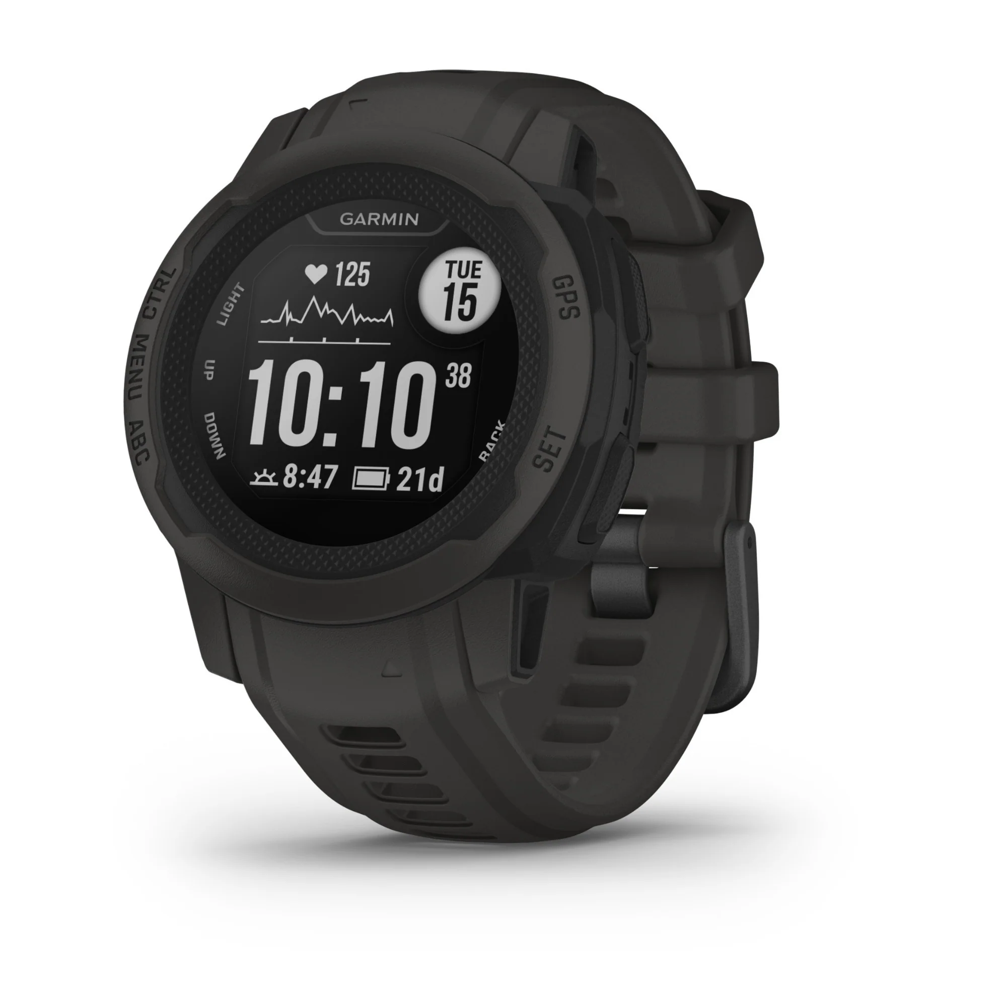Garmin Instinct 2S Camo Edition GPS Smartwatch (Graphite) (Used) - Image 9