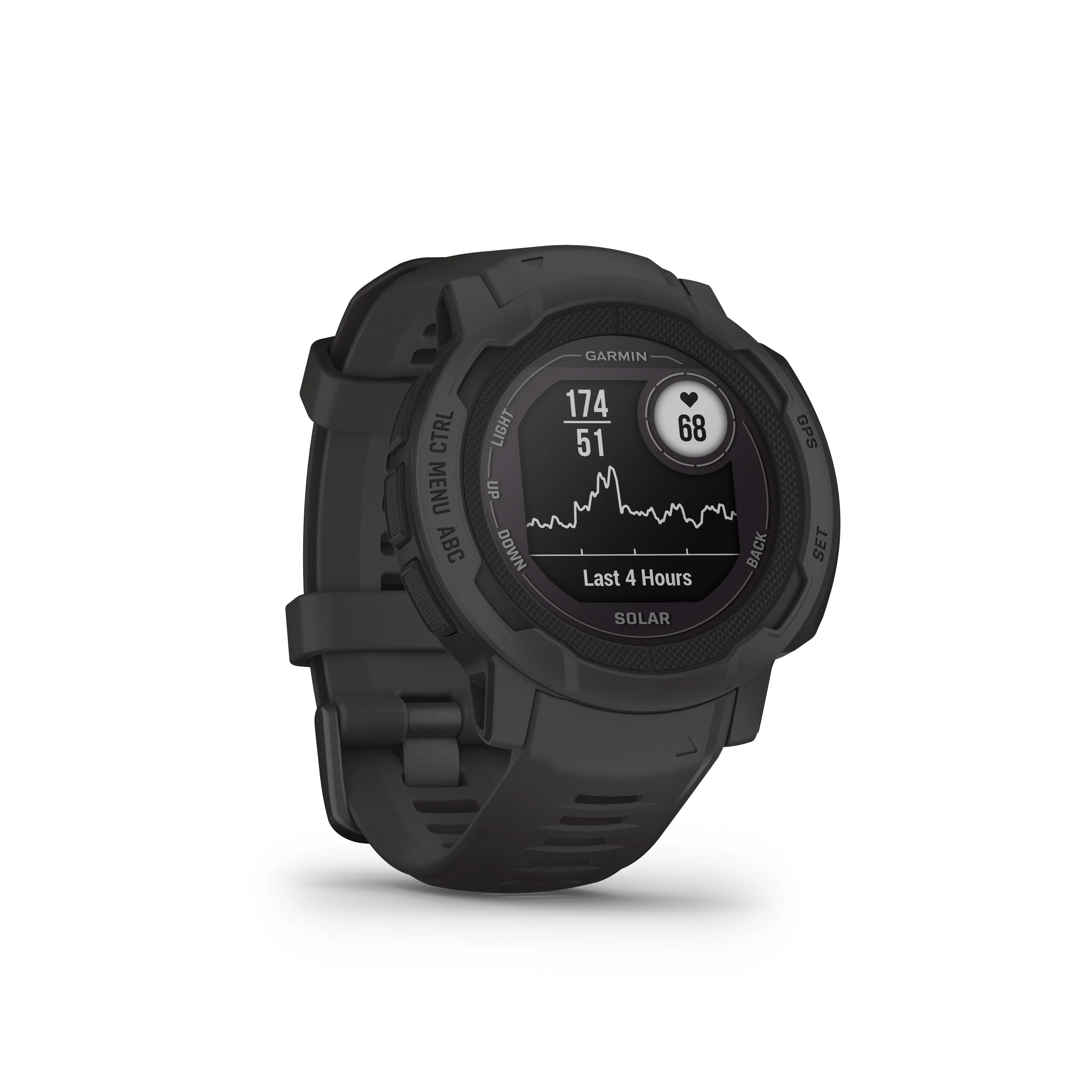 Garmin Instinct 2 Solar GPS Smartwatch (Graphite) - Image 3