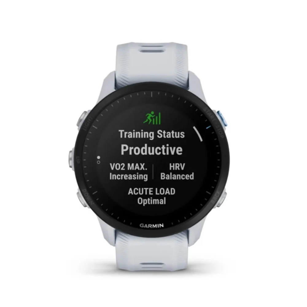 Garmin Forerunner 955 Premium Running Watch, Whitestone - Image 2