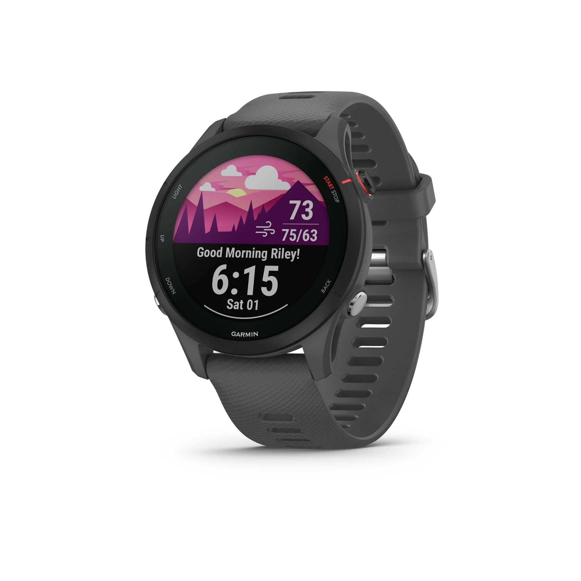 Garmin Forerunner 255 Running Watch (Slate Gray) - Image 3