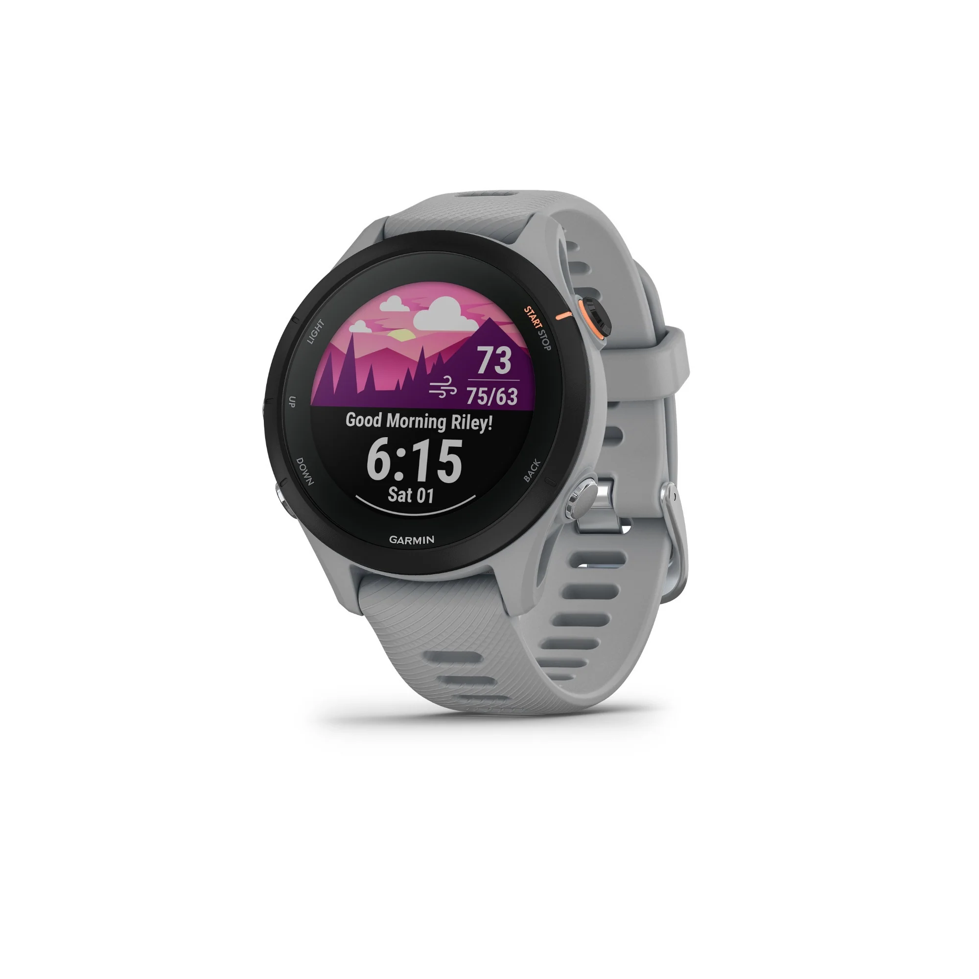 Garmin Forerunner 255S Running Watch (Powder Gray) - Image 3