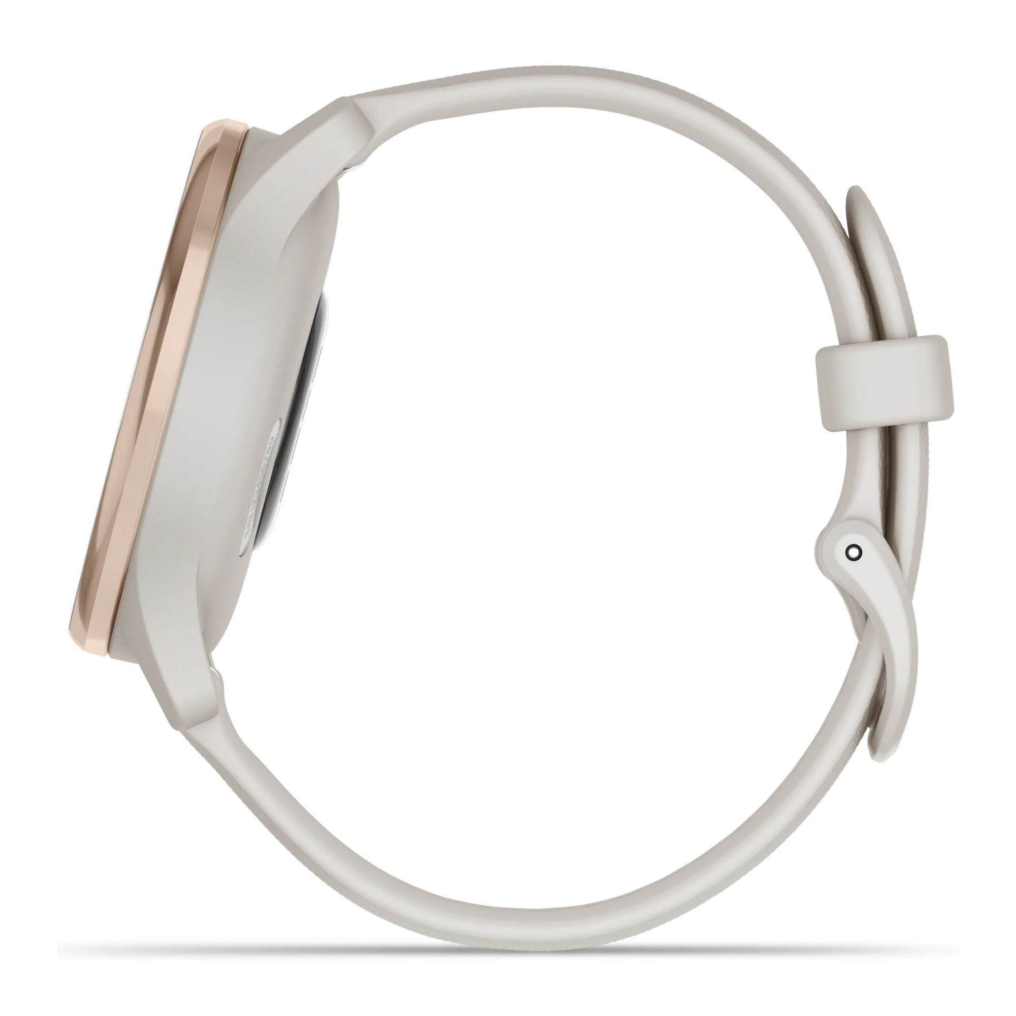 Garmin Vívomove Trend Hybrid Smartwatch with Silicon Band (Peach Gold Stainless Steel Bezel) - Image 7