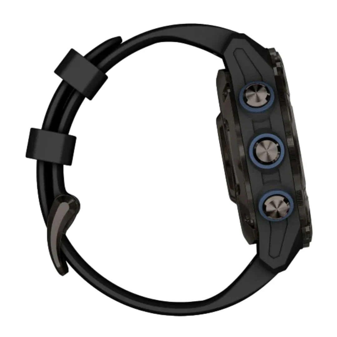 Garmin Descent Mk3i Watch Style-Dive Computer (43mm, Carbon Gray Titanium with Black Silicone Band) - Image 4