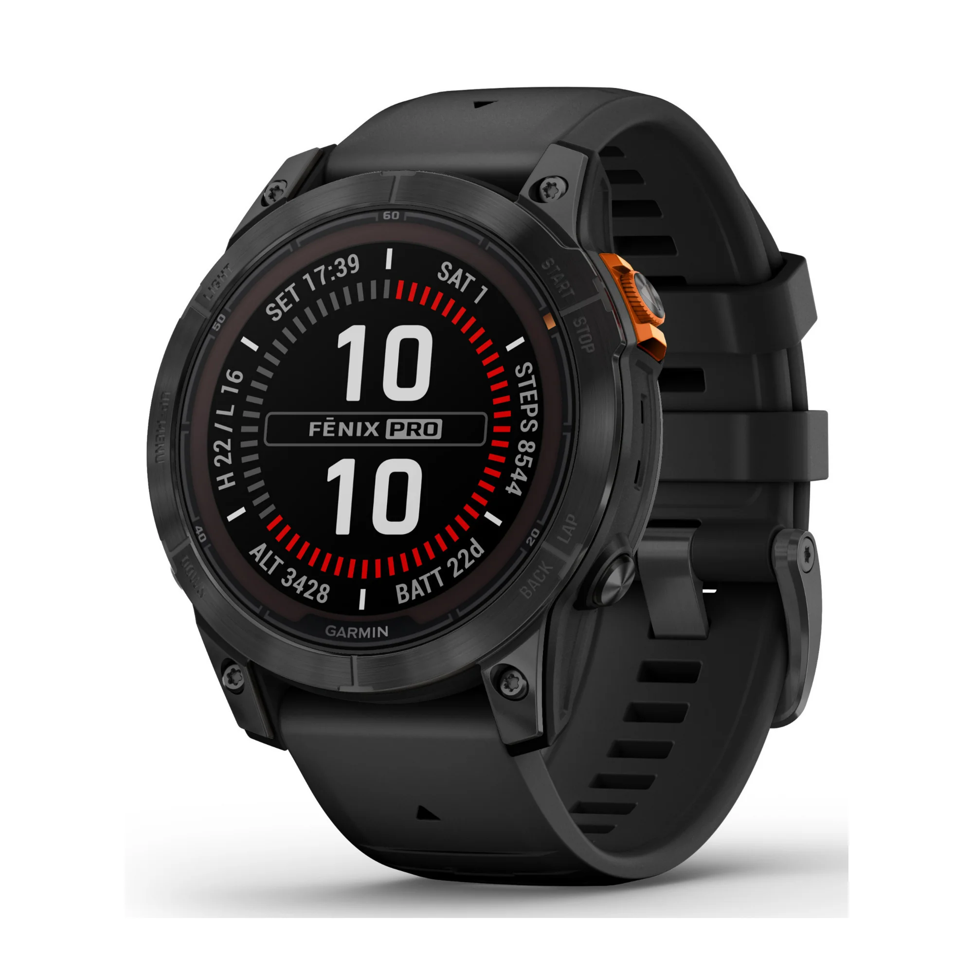 Garmin fenix 7 Pro Solar Multisport GPS Smartwatch (Silver) with Charging Stand and Port Plugs - Image 5