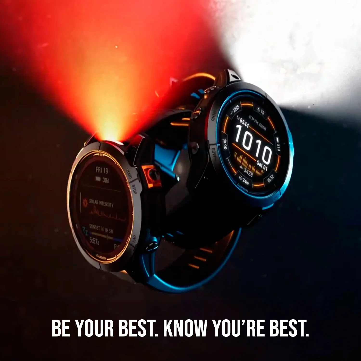 Garmin fenix 7 Pro Solar Edition Multisport GPS Smartwatch (Slate Gray, Black Band) Bundle - Image 7