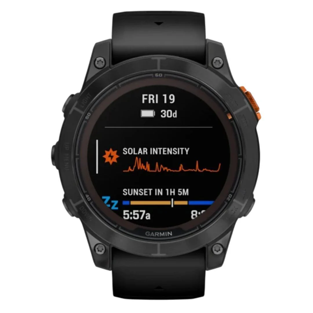 Garmin fenix 7 Pro 47mm Solar Edition Watch with Garmin Coach (Slate Gray with Black Band, No Wi-Fi) - Image 5