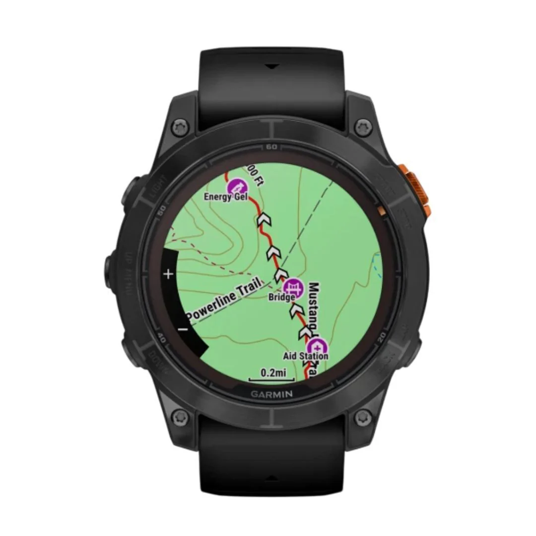 Garmin fenix 7 Pro 47mm Solar Edition Watch with Garmin Coach (Slate Gray with Black Band, No Wi-Fi) - Image 7