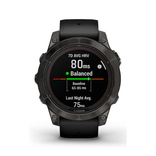Garmin fenix 7 Pro Sapphire Solar GPS Smartwatch (Carbon Gray with Black Band)