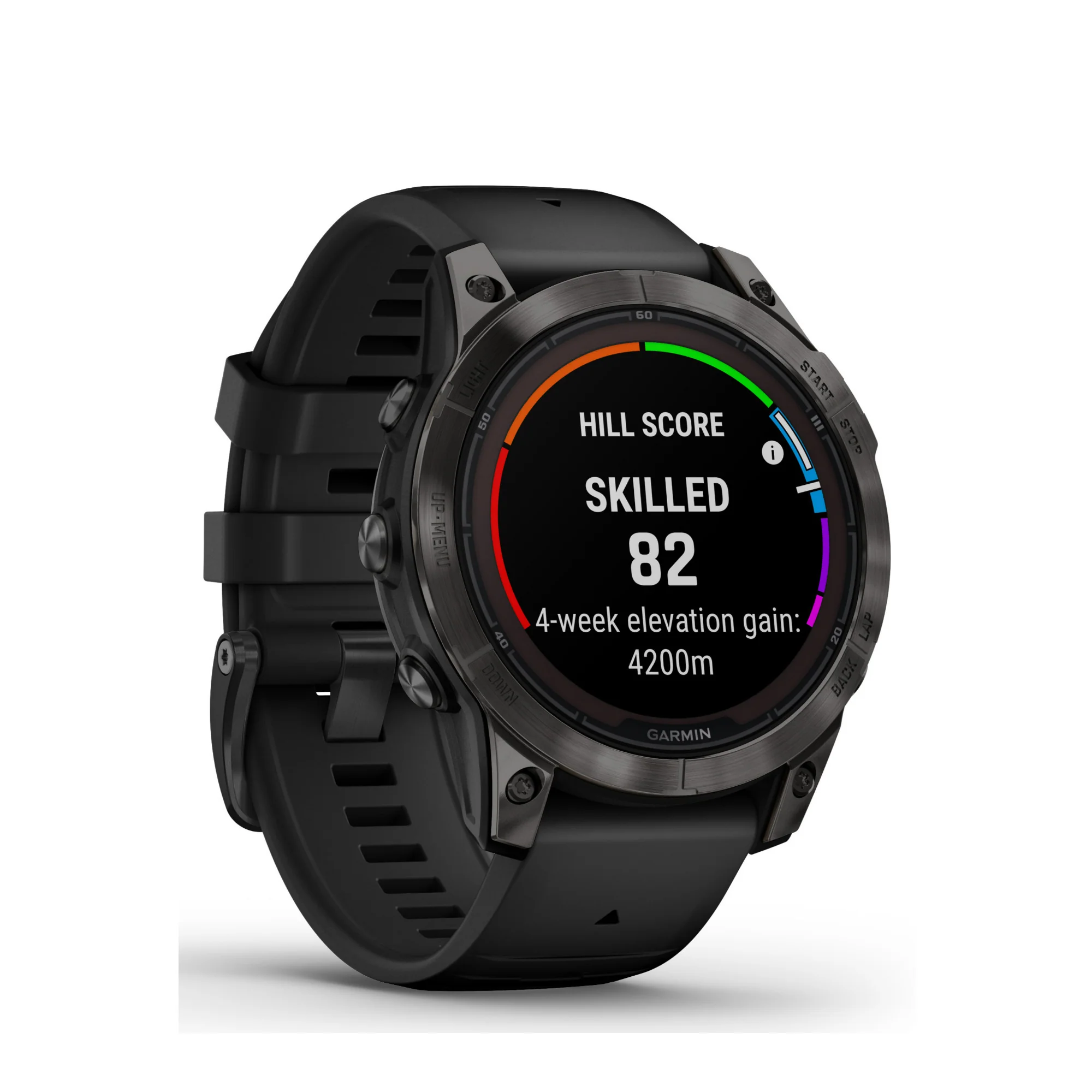Garmin fenix 7 Pro Sapphire Solar GPS Smartwatch (Carbon Gray with Black Band) - Image 2