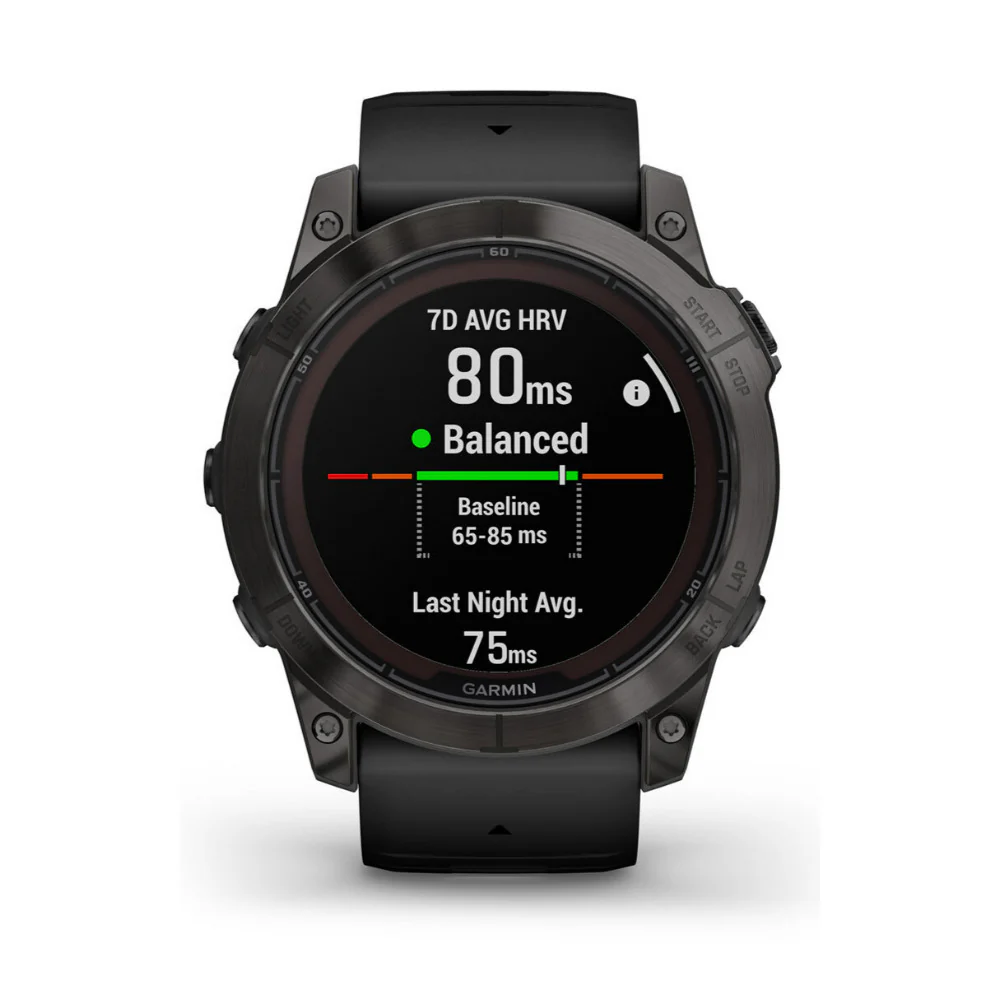 Garmin fēnix 7X Pro Sapphire Solar GPS Smartwatch (Carbon Gray/Black Band) (Used)