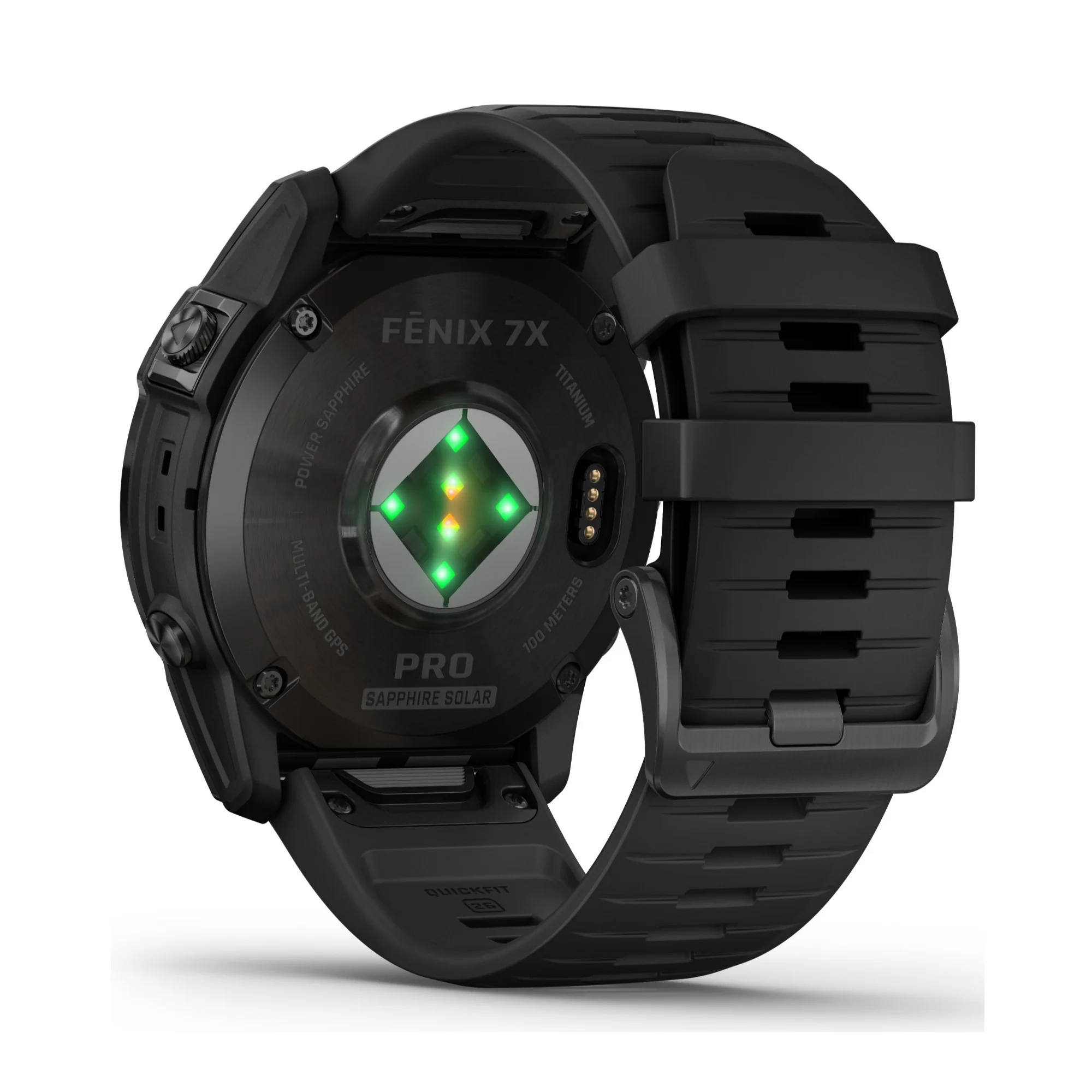 Garmin fēnix 7X Pro Sapphire Solar GPS Smartwatch (Carbon Gray/Black Band) (Used) - Image 6