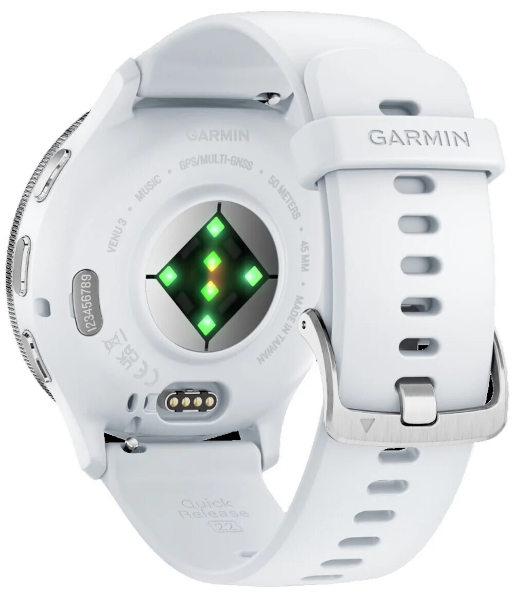 Garmin Venu 3 Smartwatch (Silver/Whitestone) - Image 7