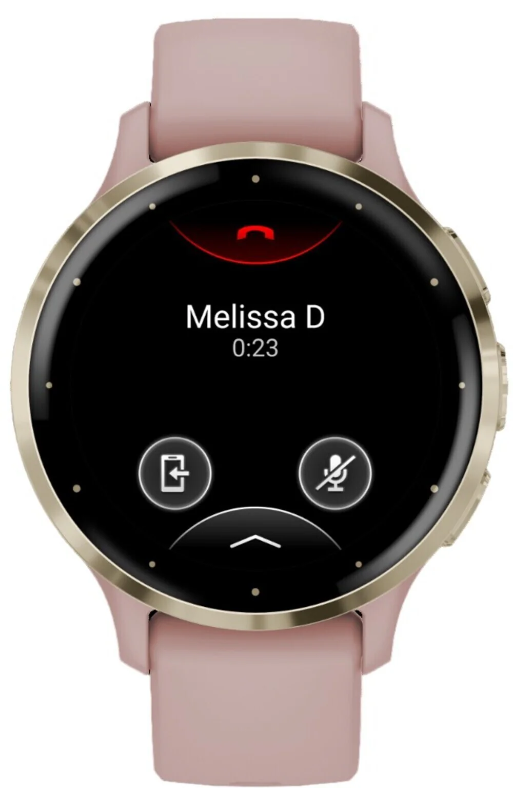 Garmin Venu 3S Smartwatch (Soft Gold/Dust Rose) with Charging Stand and Port Plugs - Image 8