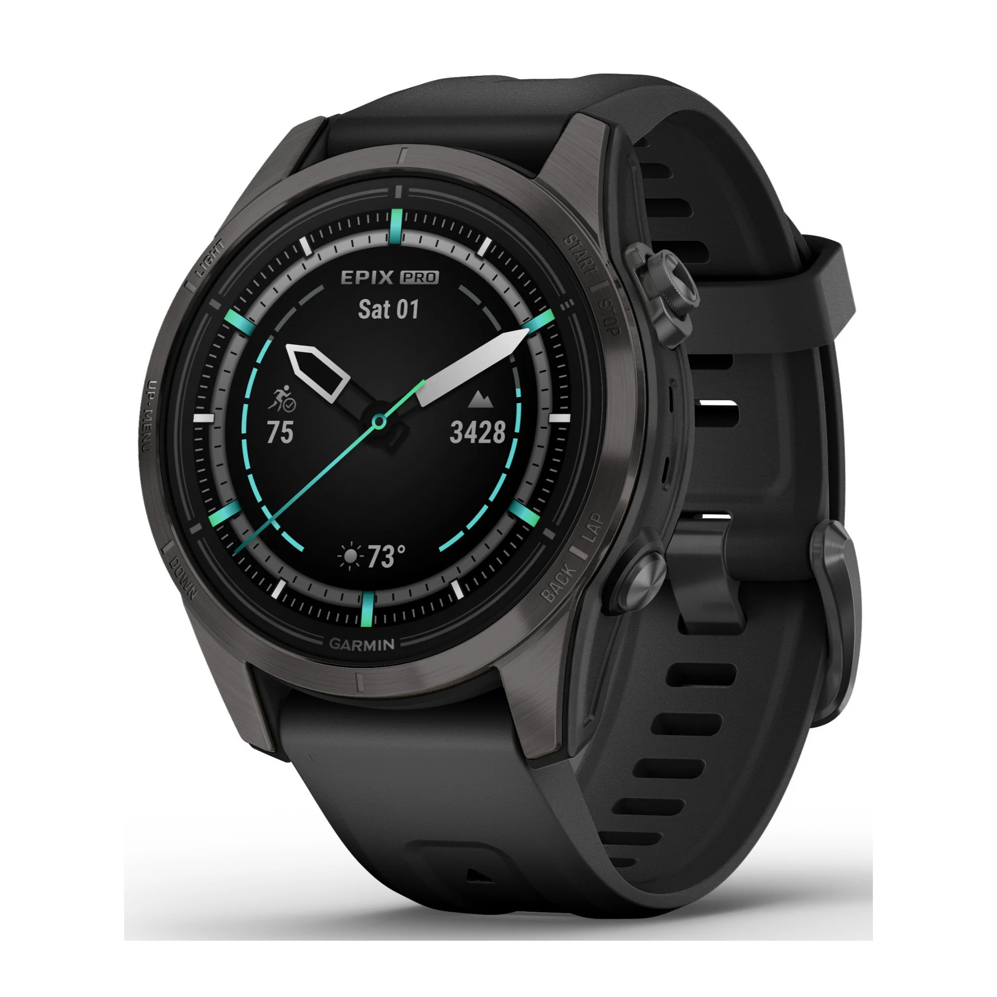 Garmin epix Pro Gen 2 Sapphire Edition Smartwatch (Carbon Gray) with Screen Protectors and Accessory - Image 5