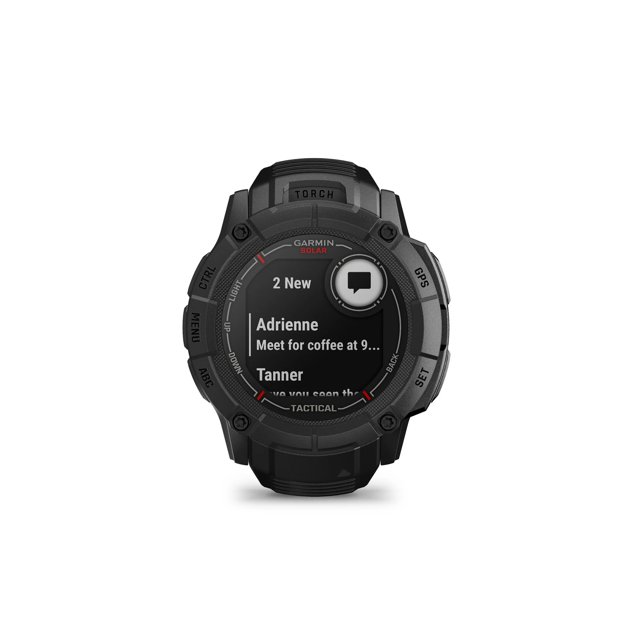 Garmin Instinct 2X Solar Series Smartwatch - Tactical Edition (Black) - Image 10