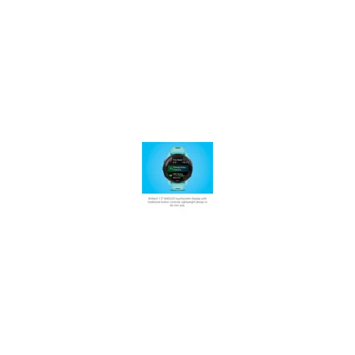 Garmin Forerunner 265 Black Bezel and Aqua Case Smartwatch (Aqua/Black) - Image 18