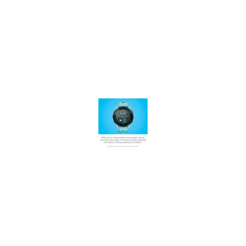 Garmin Forerunner 265 Black Bezel and Aqua Case Smartwatch (Aqua/Black) - Image 19