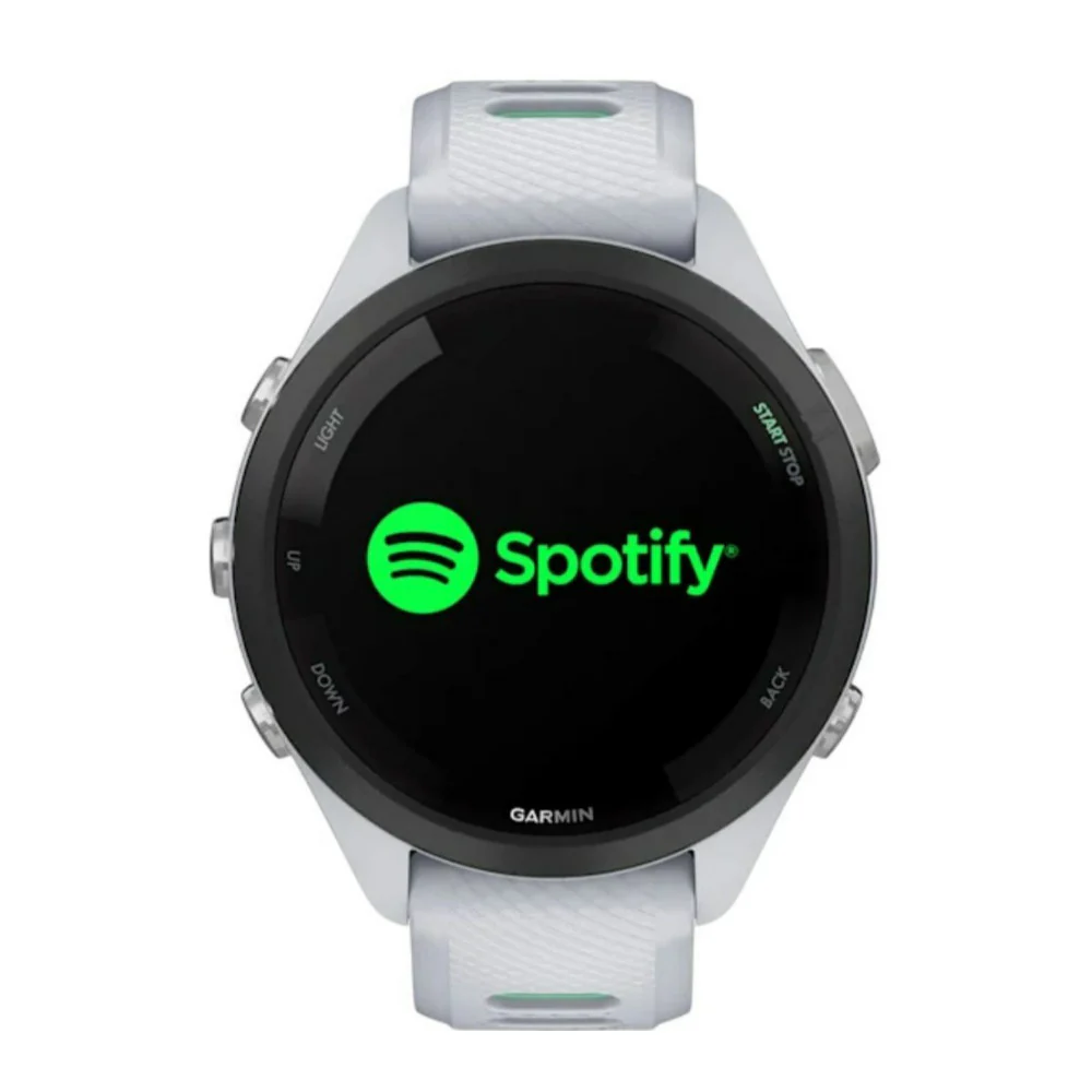 Garmin Forerunner 265S Black Bezel with Whitestone Case GPS Smartwatch (Whitestone and Neo Tropic) - Image 3