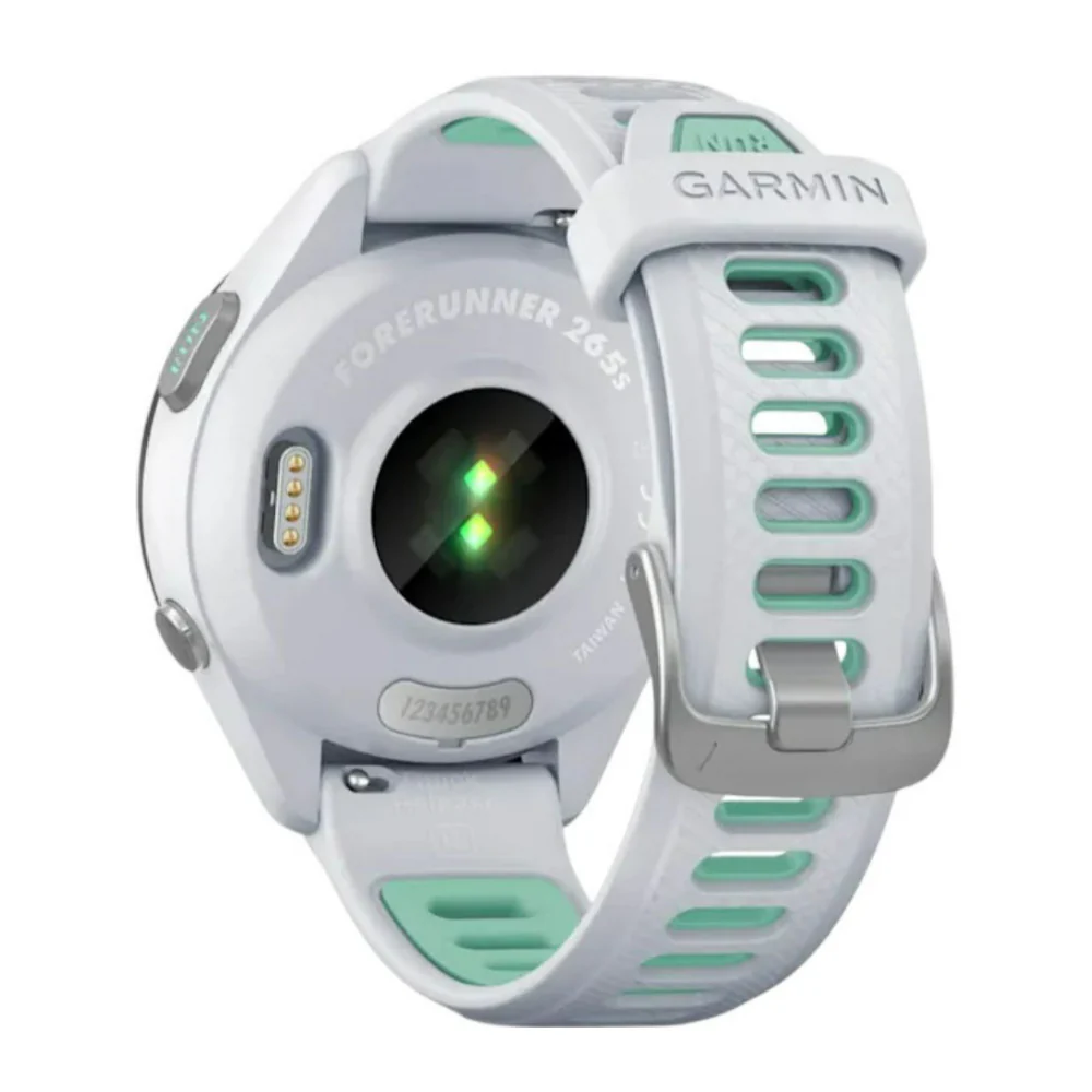 Garmin Forerunner 265S Black Bezel with Whitestone Case GPS Smartwatch (Whitestone and Neo Tropic) - Image 5