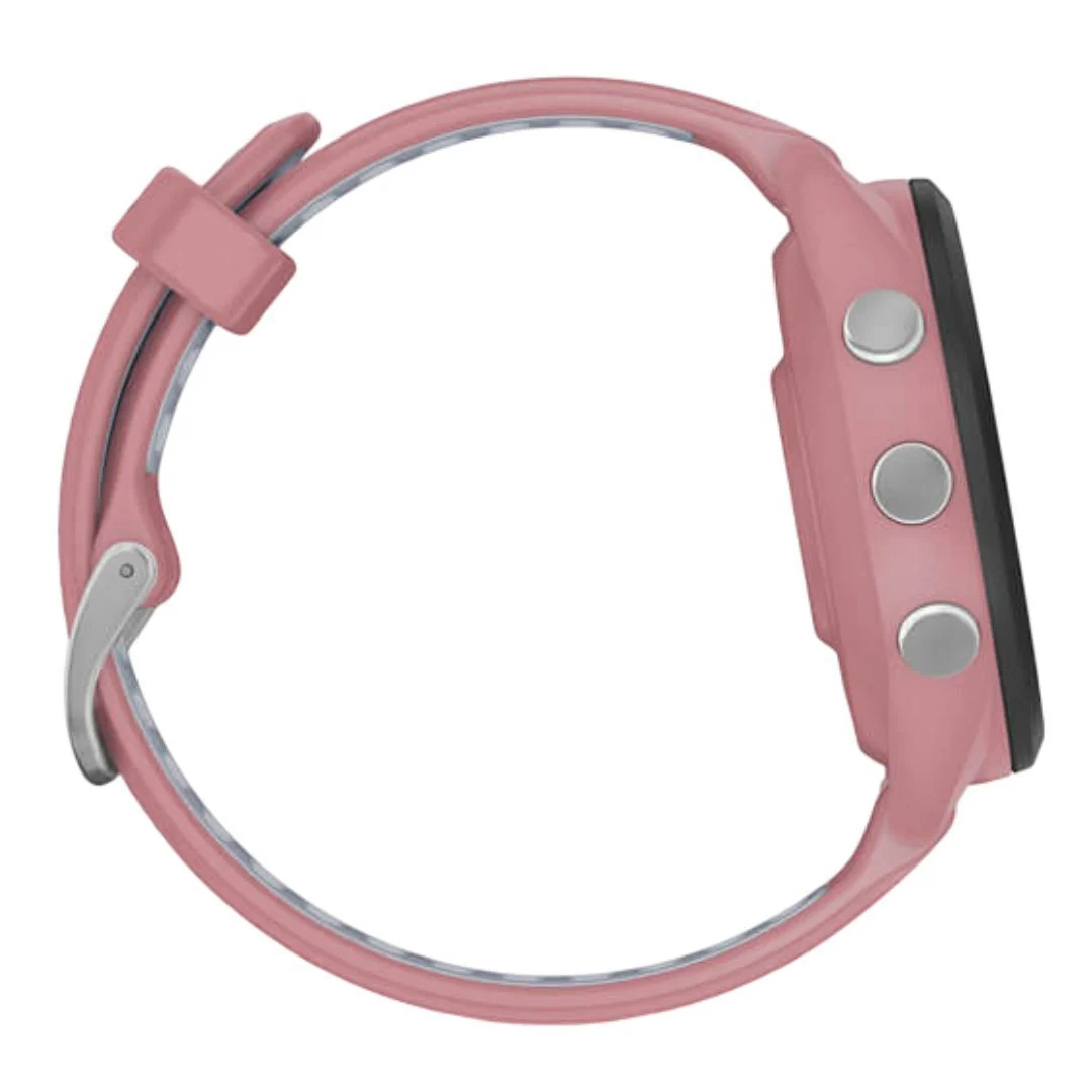 Garmin Forerunner 265S 42mm AMOLED GPS Running Smartwatch (Light Pink with Whitestone Band) - Image 6