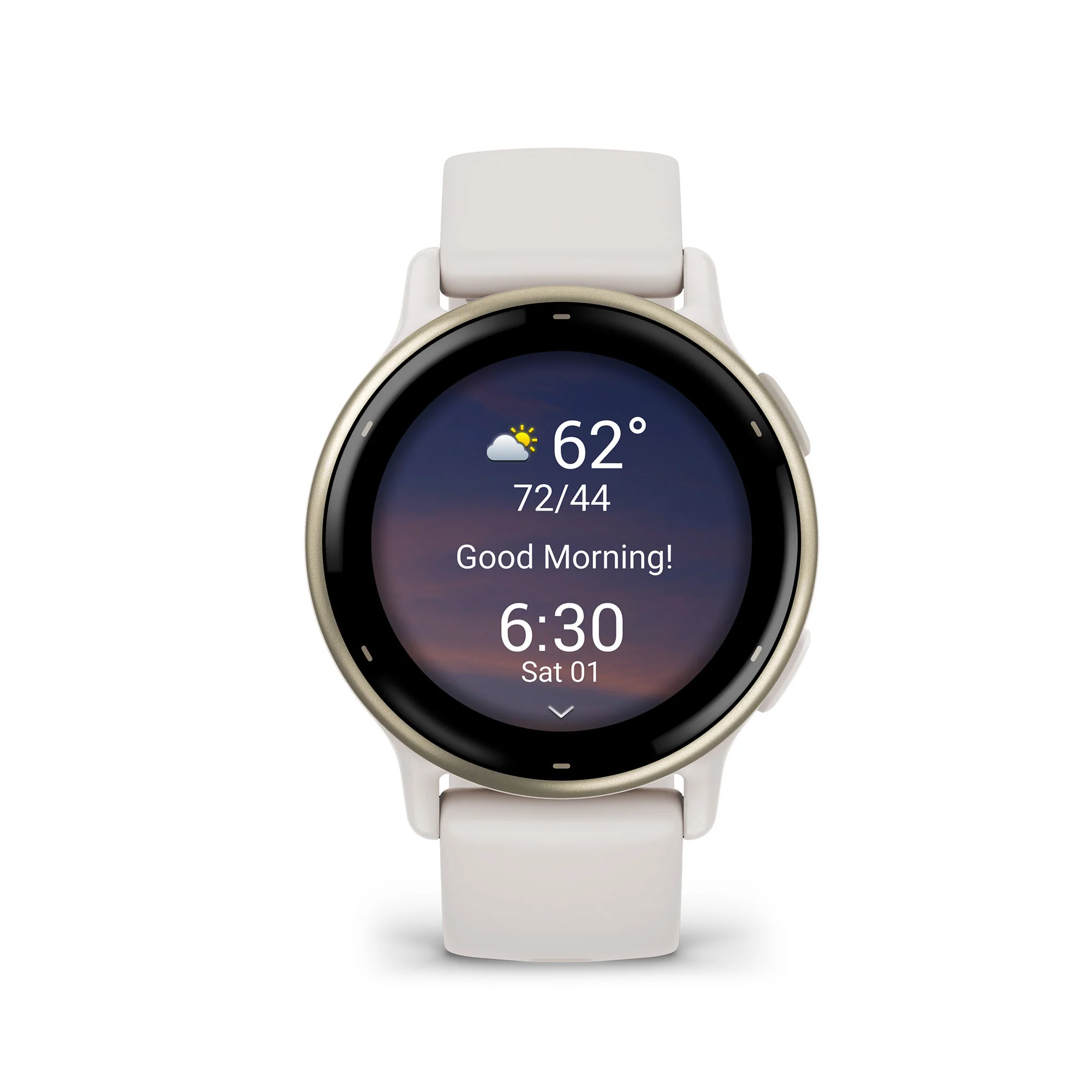 Garmin vvoactive 5 GPS Smartwatch (Cream Gold/Ivory) - Image 4