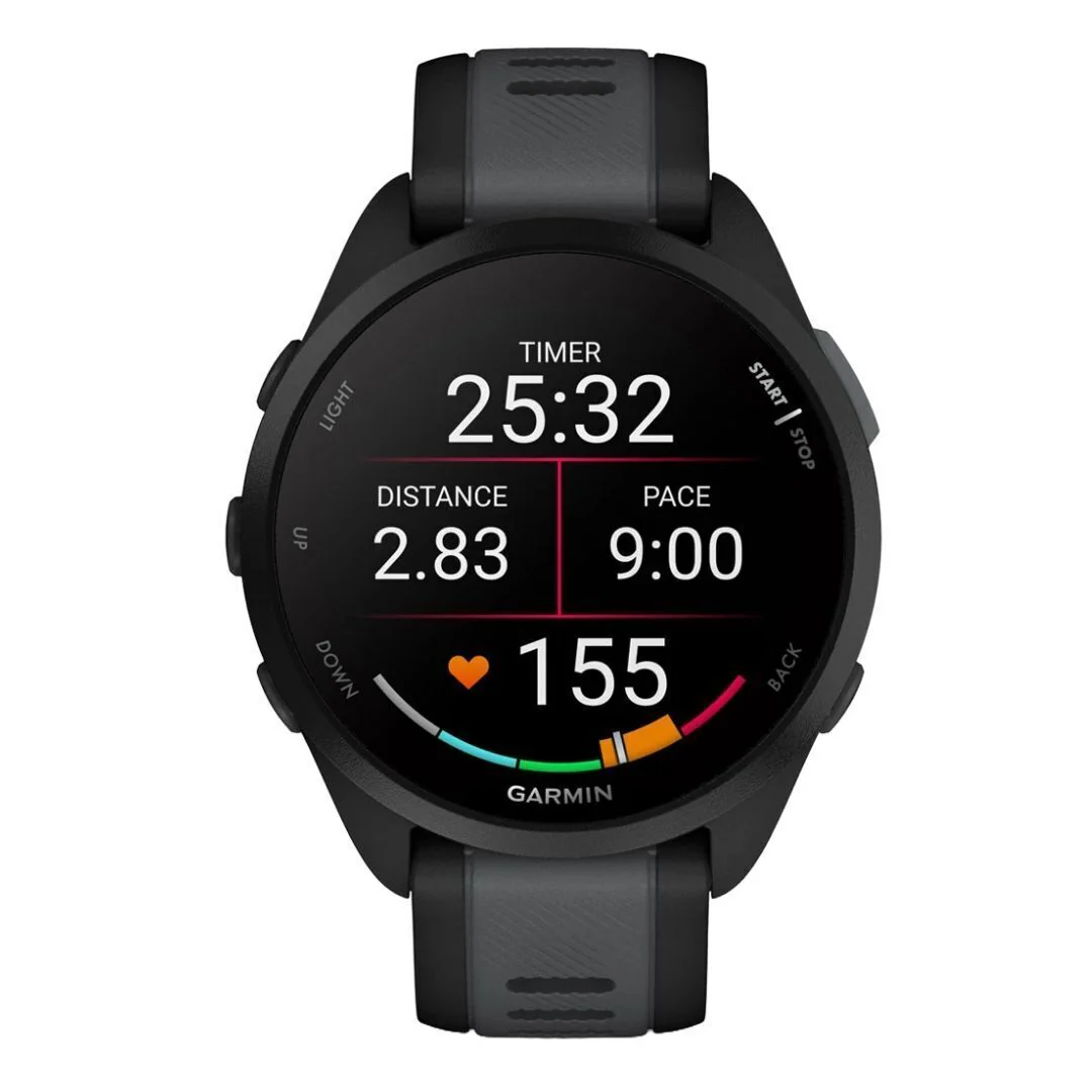 Garmin Forerunner 165 GPS Running Smartwatch (Black-Slate Gray) - Image 4