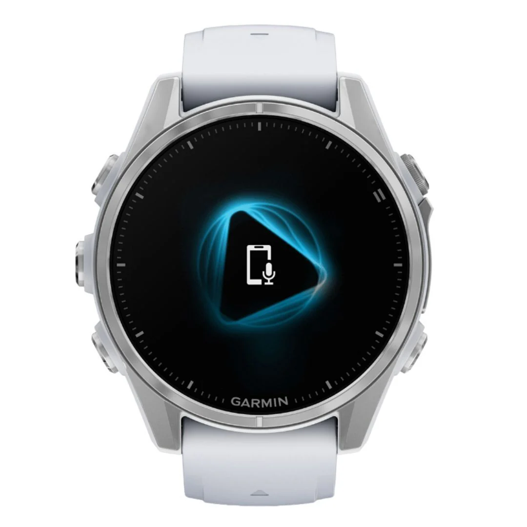 Garmin fenix 8 AMOLED GPS 43mm Smartwatch (Silver/Whitestone) (Used) - Image 4