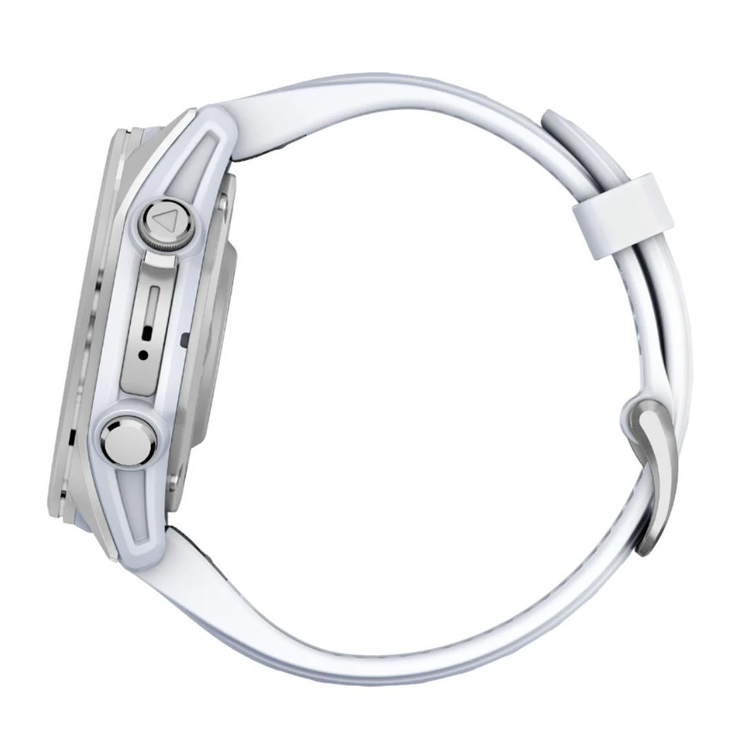 Garmin fenix 8 AMOLED GPS 43mm Smartwatch (Silver/Whitestone) (Used) - Image 5
