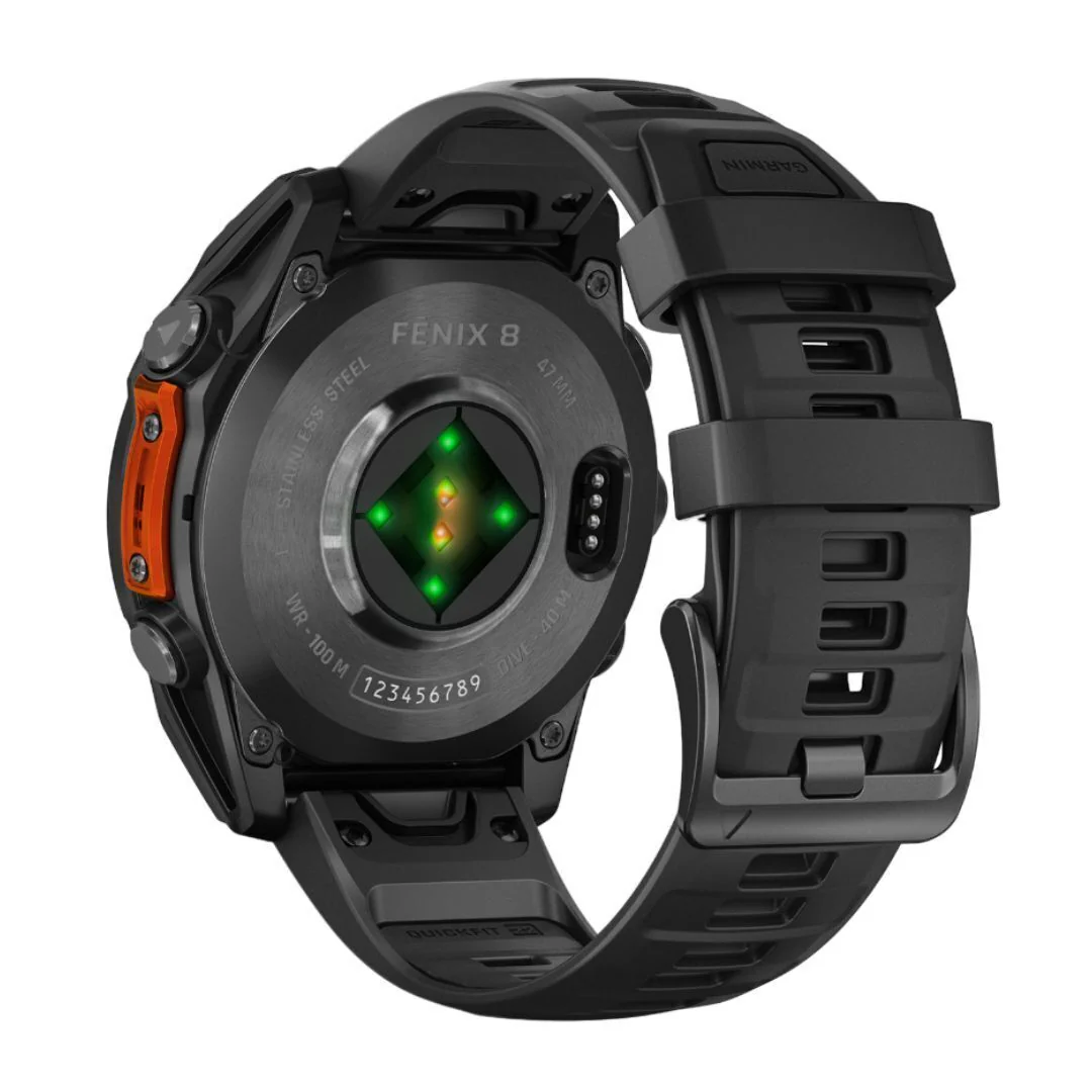 Garmin Fenix 8 47mm GPS Smartwatch with 1.4-Inch AMOLED Display (Slate Gray and Black) - Image 7